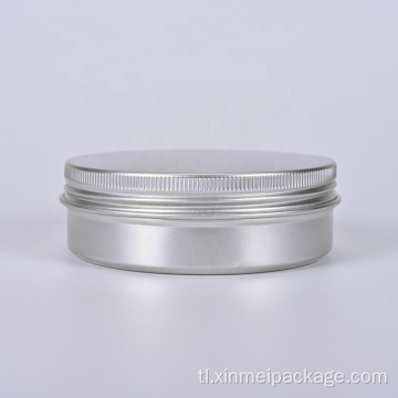 100ml round aluminyo lata garapon